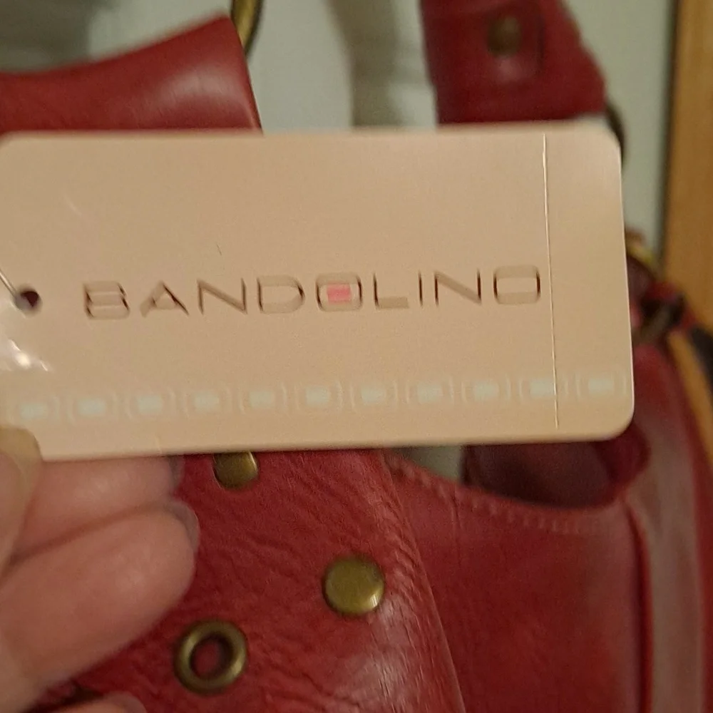 Bandolino Red Hobo/Shoulder Bag